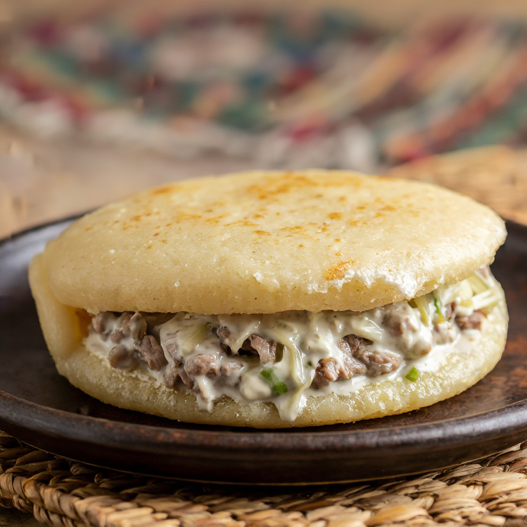 Arepa de Machanka: Fusion bielorrusa-venezolana