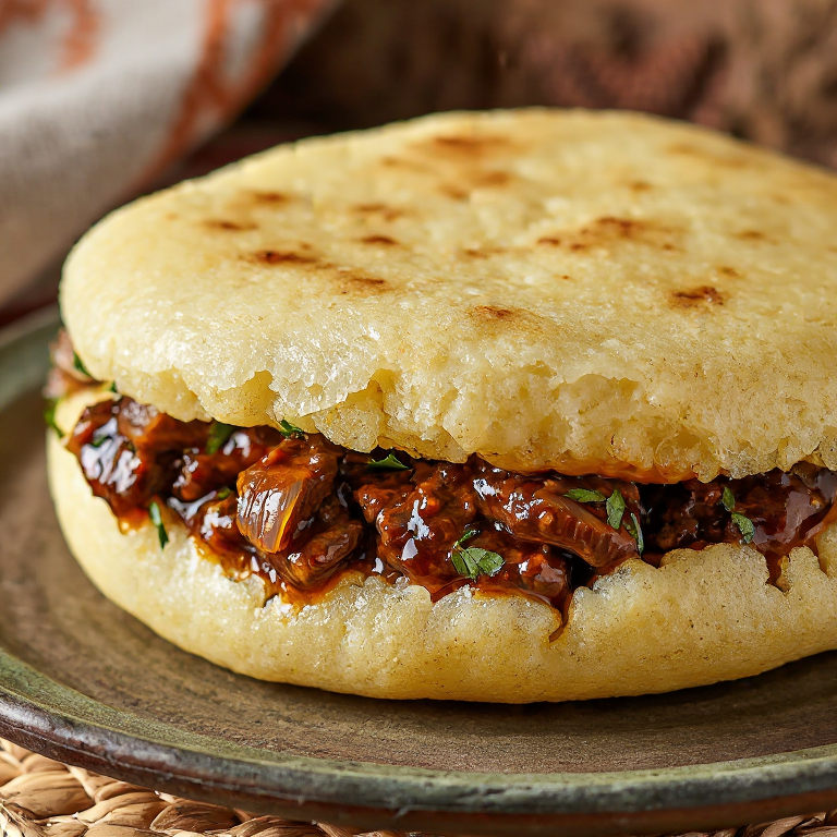 Arepa belga de carbonnade flamande