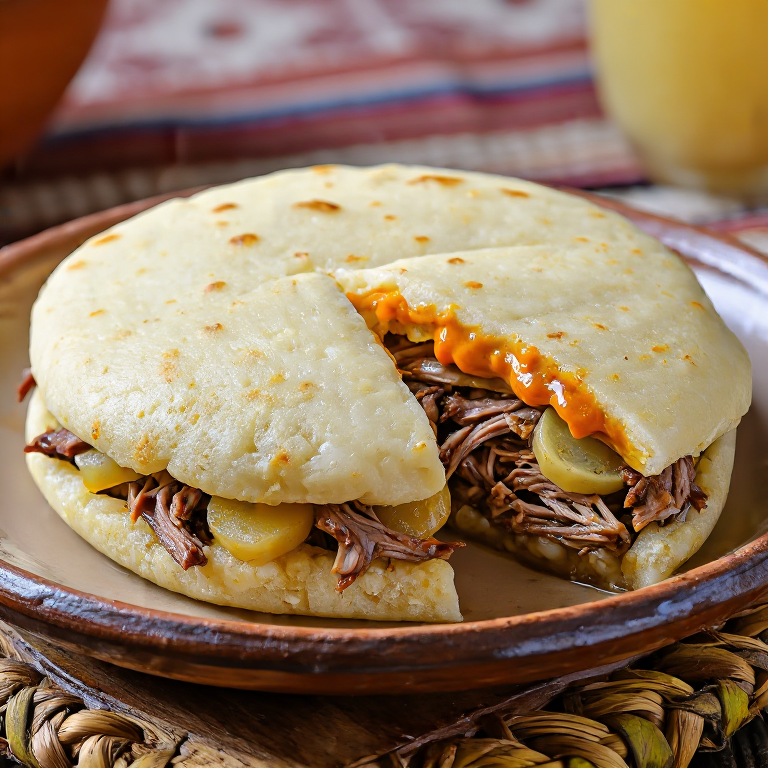 Arepa Charquekan: La Patria Andina en Cada Mordisco