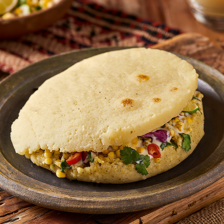 Arepa de Sopi di Pisca (Sopa de Pescado Caribeña)