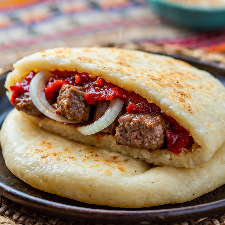 Arepa Mostar: Arepa Rellena de Ćevapi