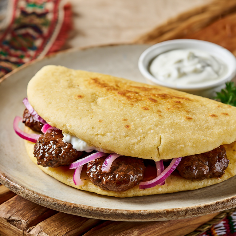 Arepa Tuzlanska: La Fusión de la Arepa con los Ćevapi de Bosnia