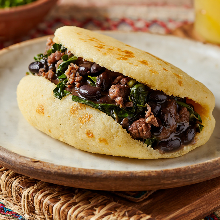 Arepa de Feijoada Paulista