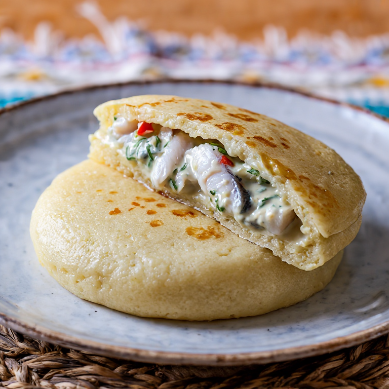 Arepa de Moqueca Carioca