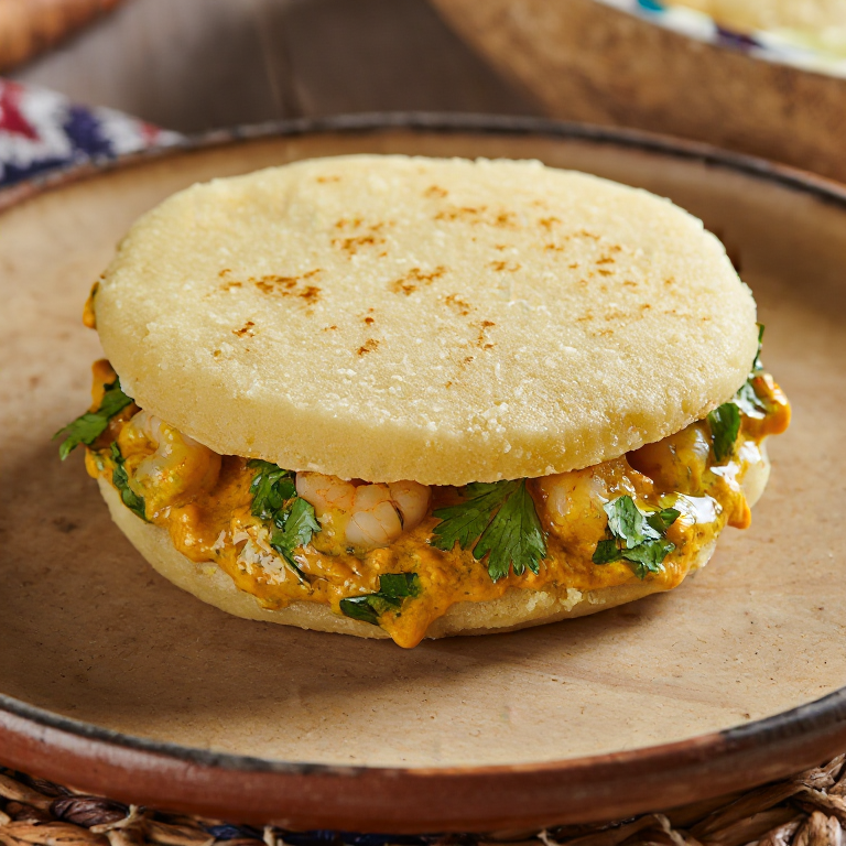 Arepa de Vatapá: Fusión Bahiana en tu Mesa