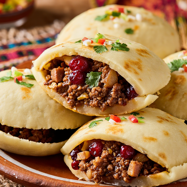 Arepa Tourtière: Fusión Quebequense