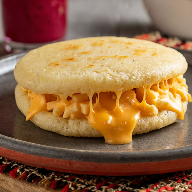 Arepa Poutine Canadiense