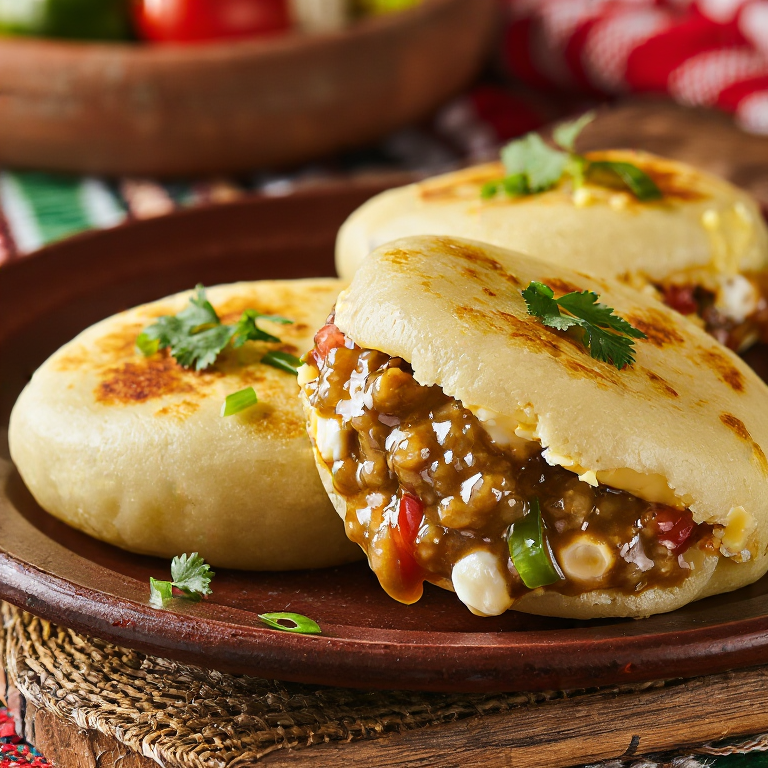 Arepa Poutine Quebecoise
