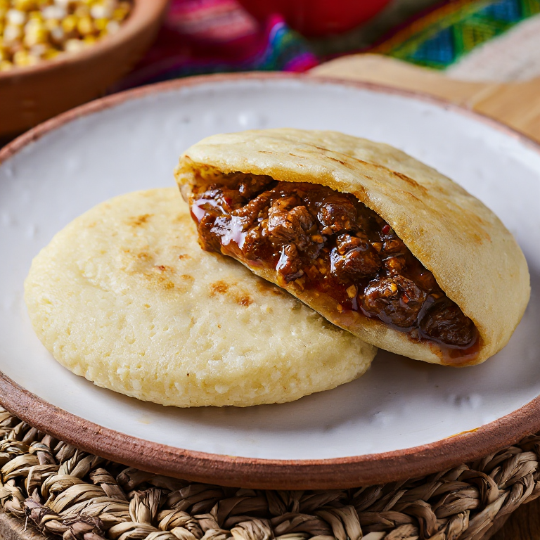 Arepa Tourtière: La fusión canadiense en tu mesa