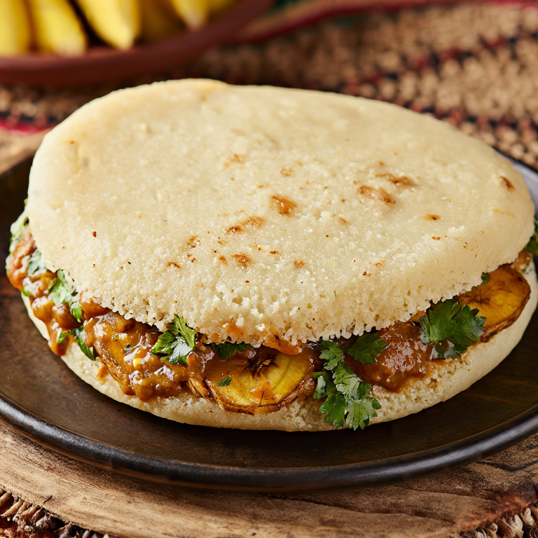 Arepa de Kanda al Estilo Bambari