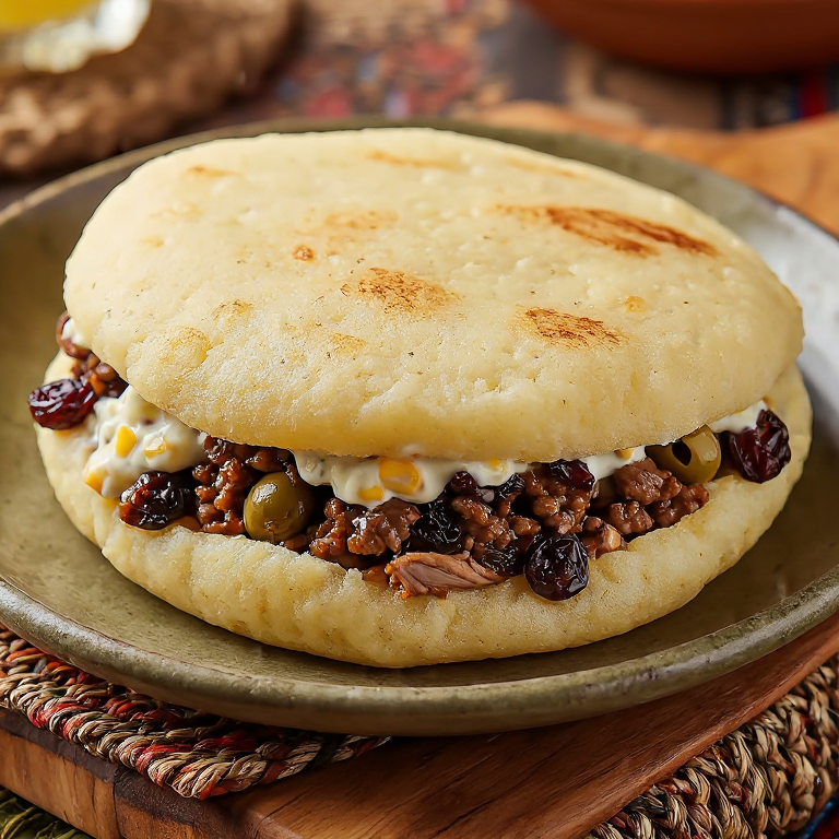 Arepa de Pastel de Choclo: El Clásico Chileno en tu Mano