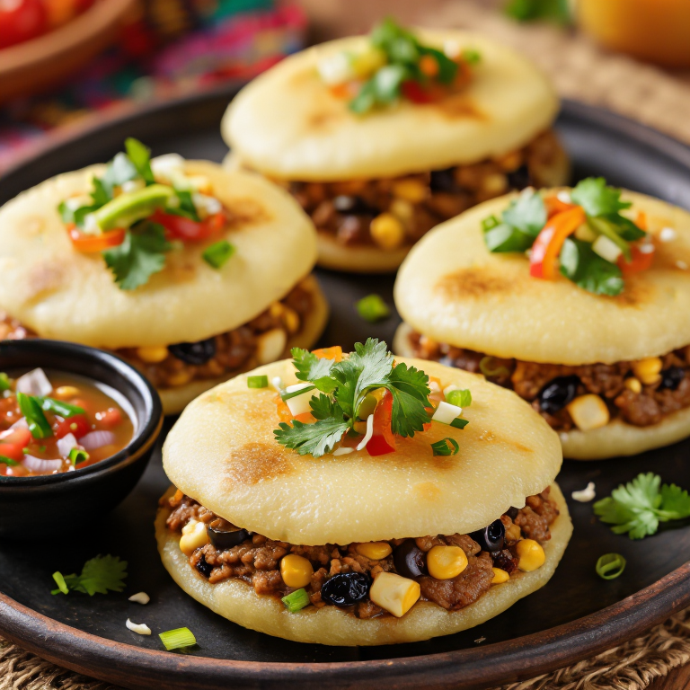 Arepa de Pastel de Choclo