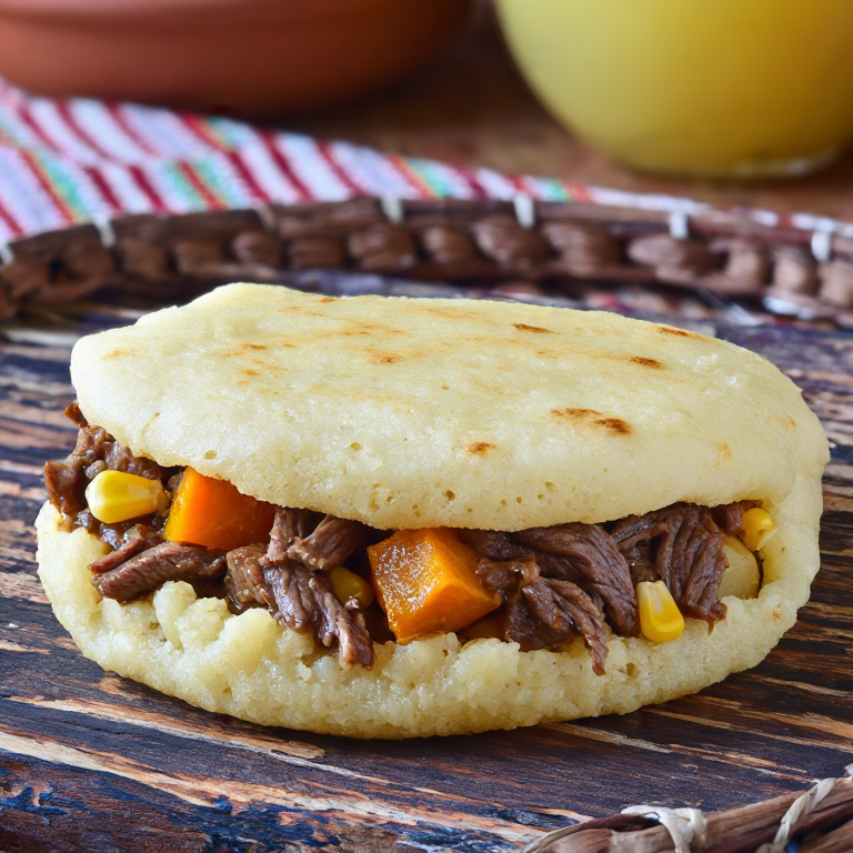 Arepa de Cazuela Chilena