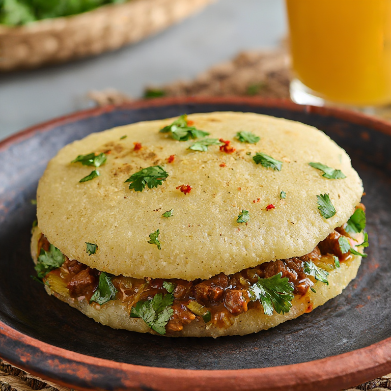 Arepa de Cazuela Chilena
