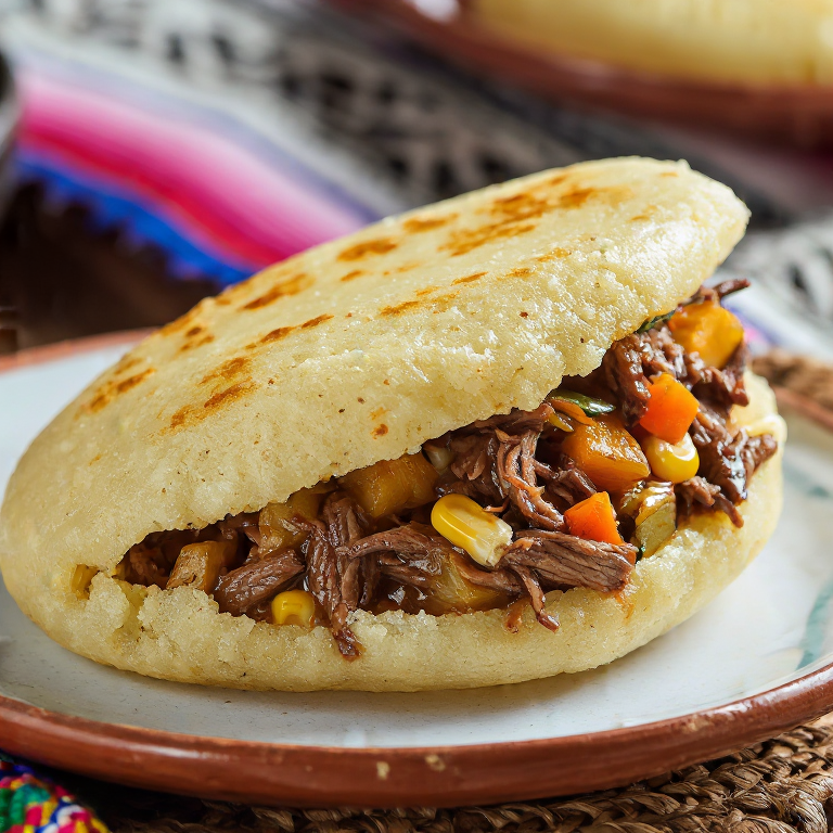 Arepa de Cazuela Chilena