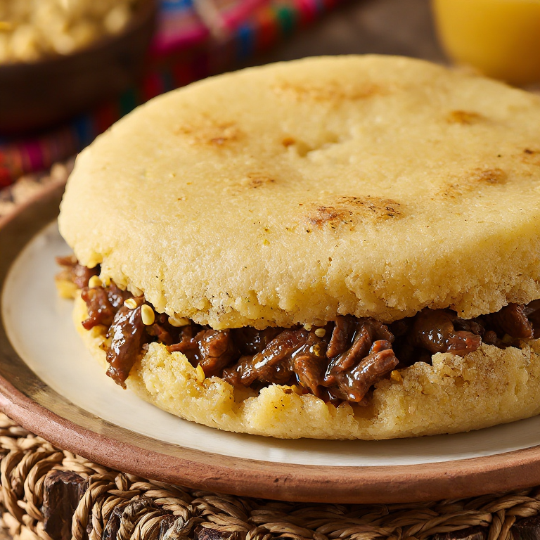 Arepa de Curanto Mapuche