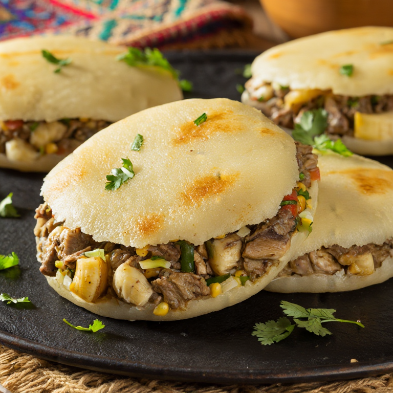 Arepa Sancocho de Gallina