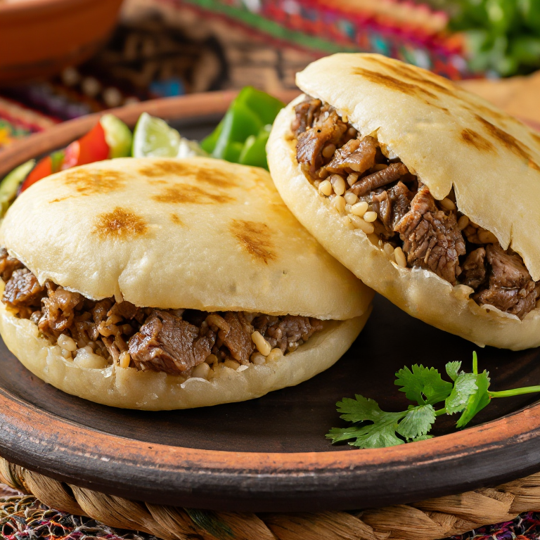 Arepa de Lechona a la Dosquebradas