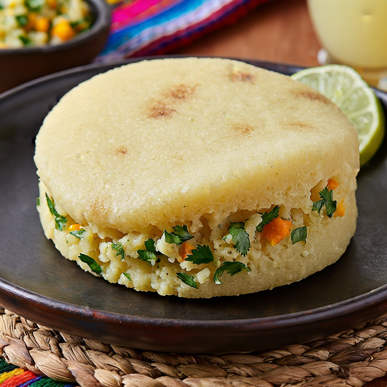 Arepa de Sancocho de Pescado