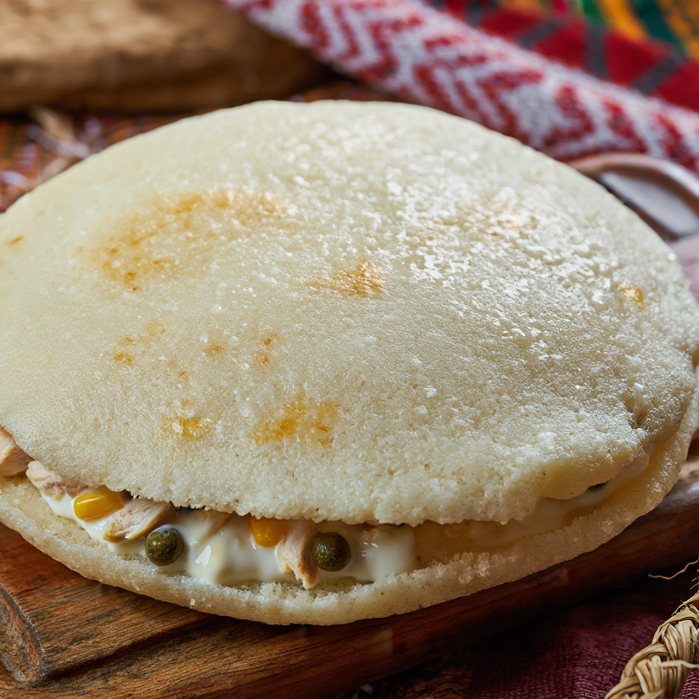 Arepa de Ajiaco Santafereño