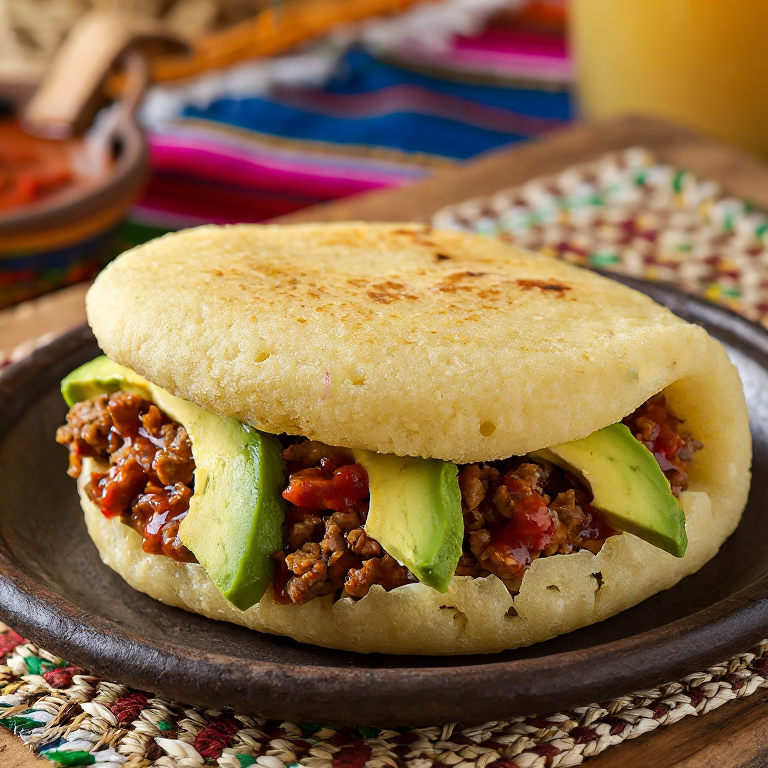 Arepa Chifrijo (Costa Rica)