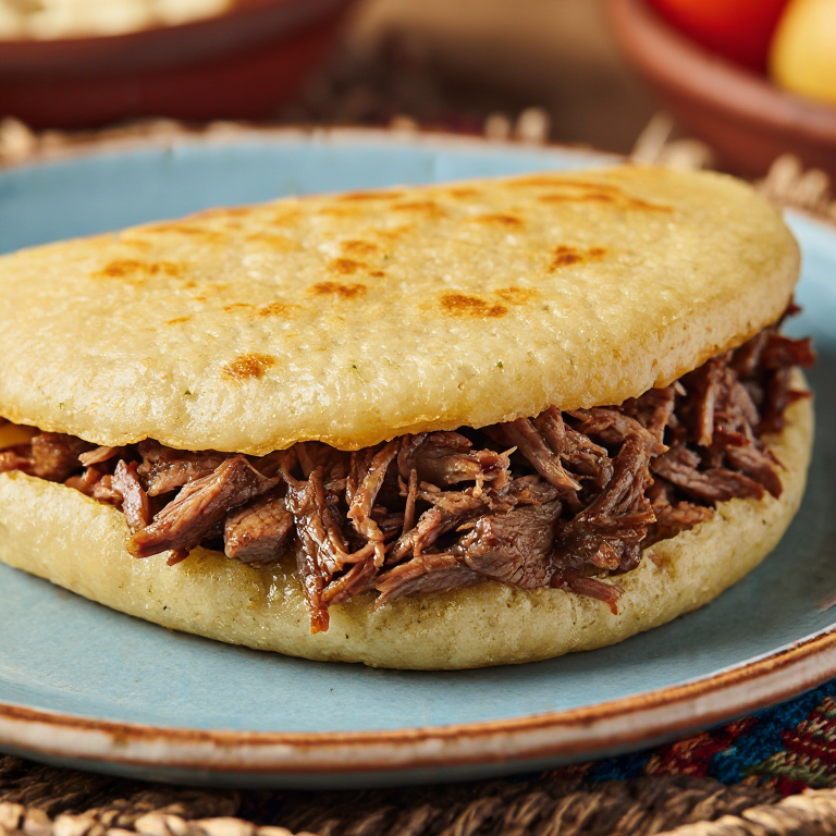 Arepa de Ropa Vieja