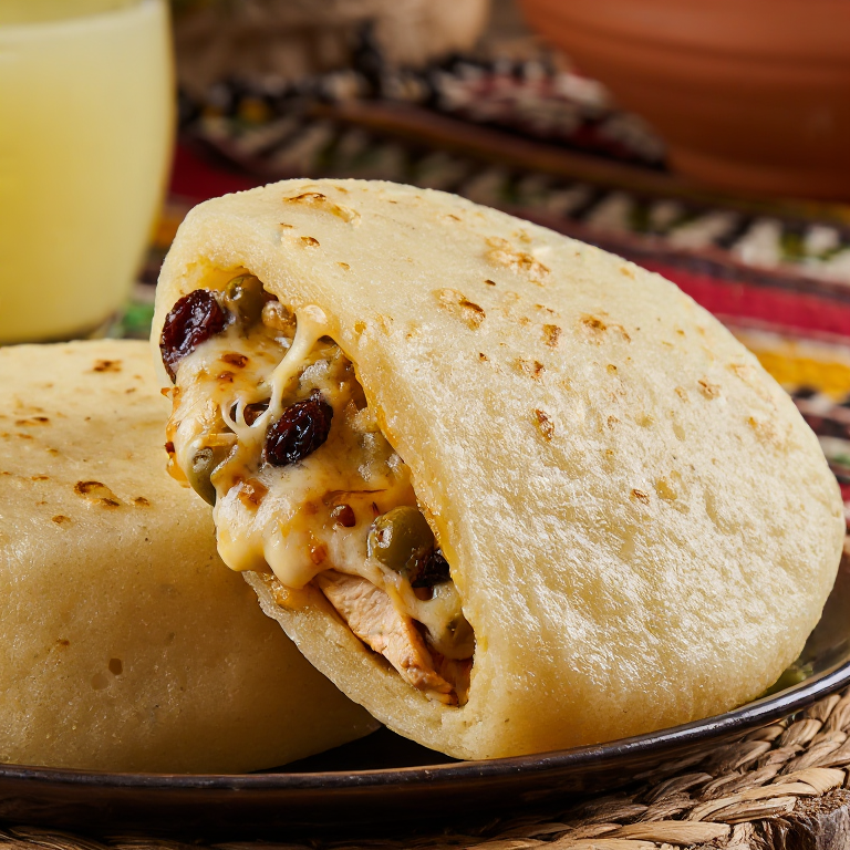 Arepa de Keshi Yena