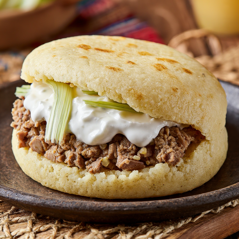 Arepa de Vepřo Knedlo Zelo