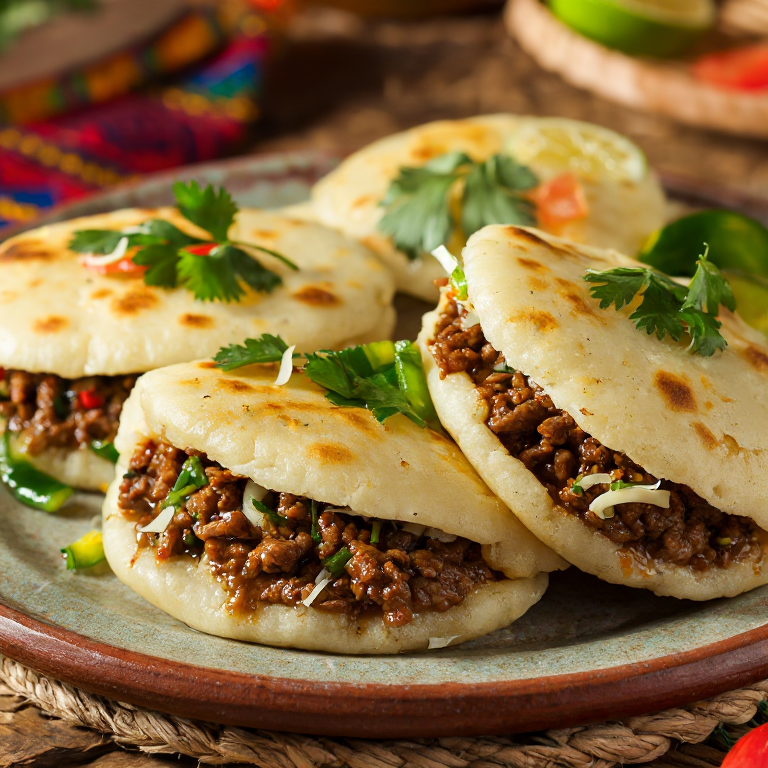 Arepa de Sancocho Dominicano
