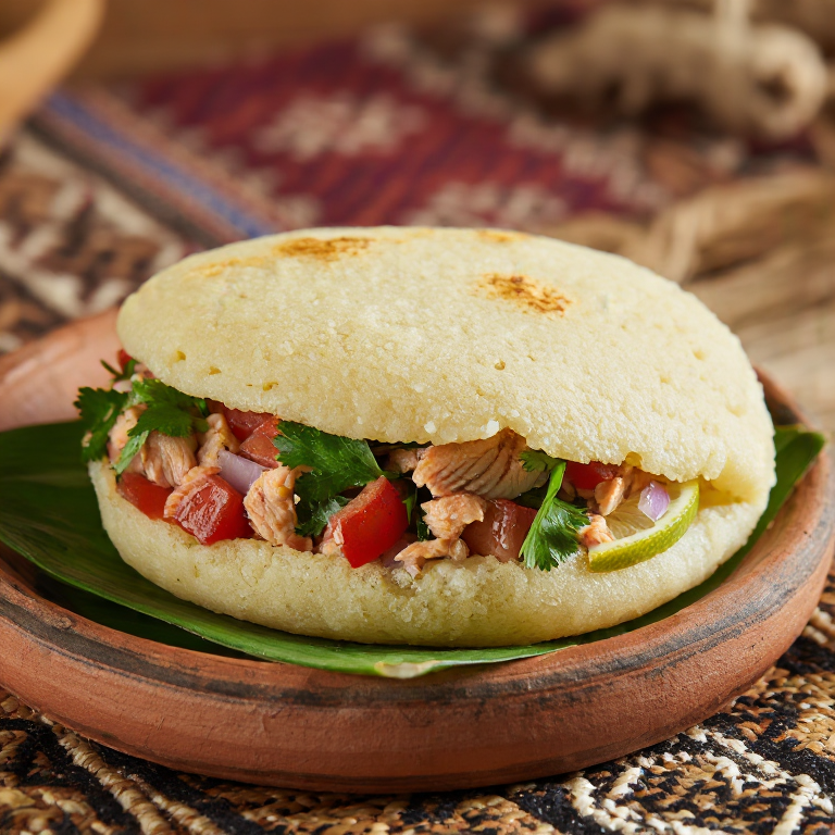 Arepa de Maito de Pescado Amazónico