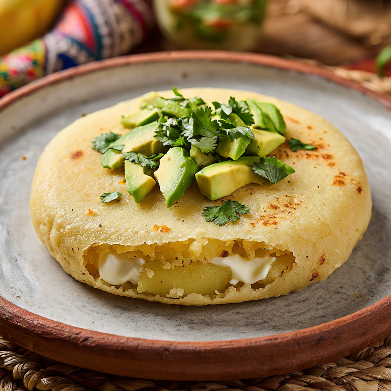 Arepa de Locro: La Arepa Quiteña de Papa y Queso