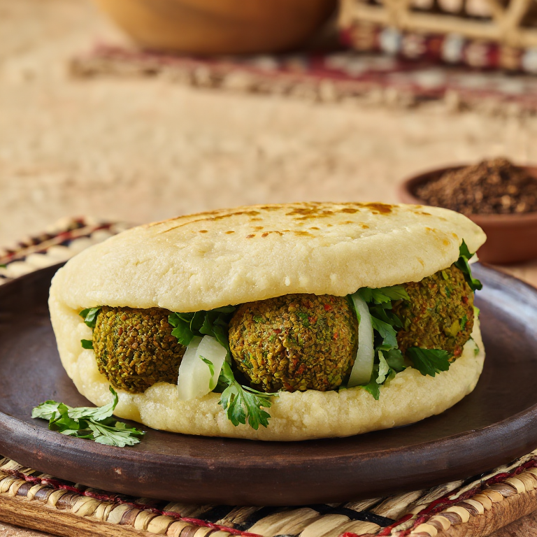 Arepa de Ta'ameya (Falafel Egipcio)