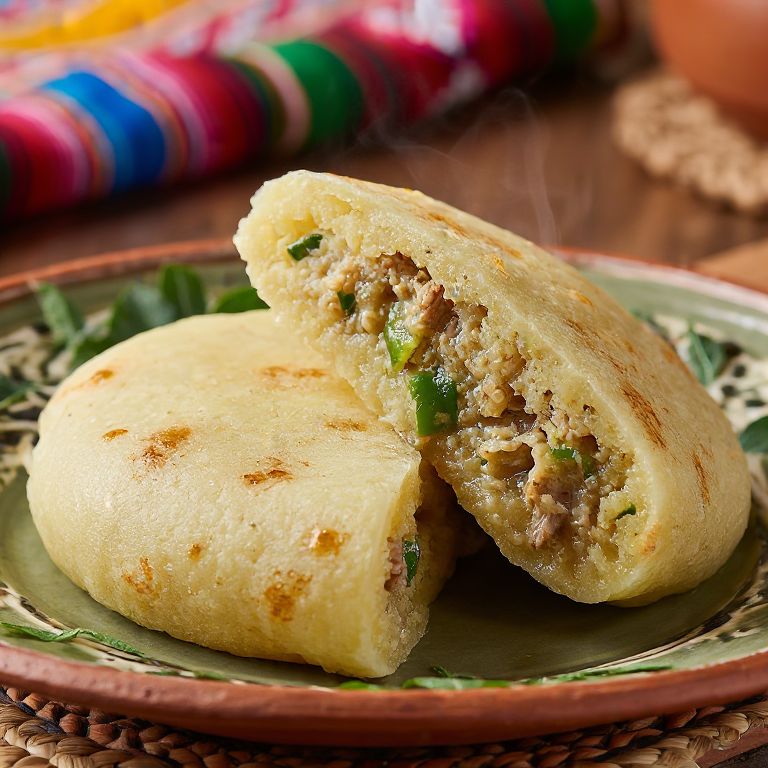 Arepa de Sopa de Pata Salvadoreña
