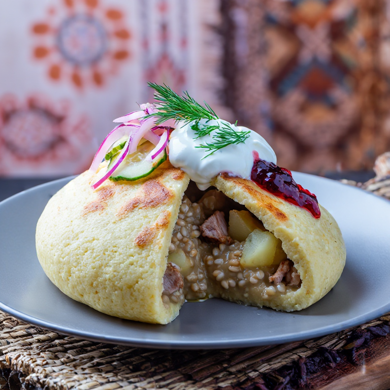 Arepa de Mulgipuder: Confort Estonio en un Bolsillo de Maíz