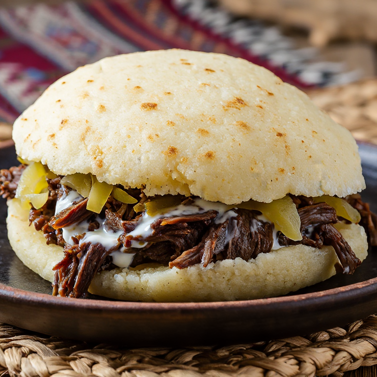 Arepa de Skerpikjøt (Cordero Ahumado de las Islas Feroe)