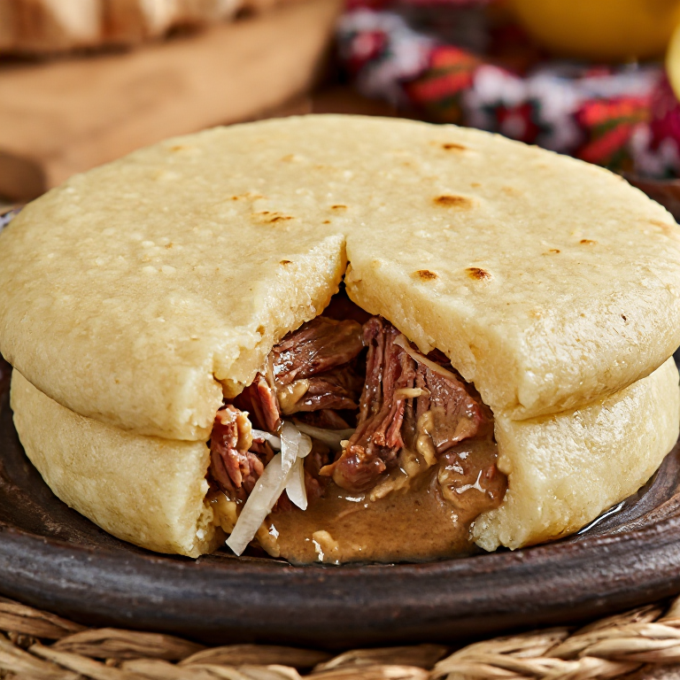 Arepa de Cordero Fermentado (Ræst) al Estilo Feroés