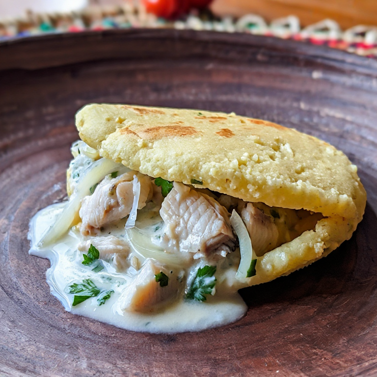 Arepa Micronesia: Pescado en Leche de Coco