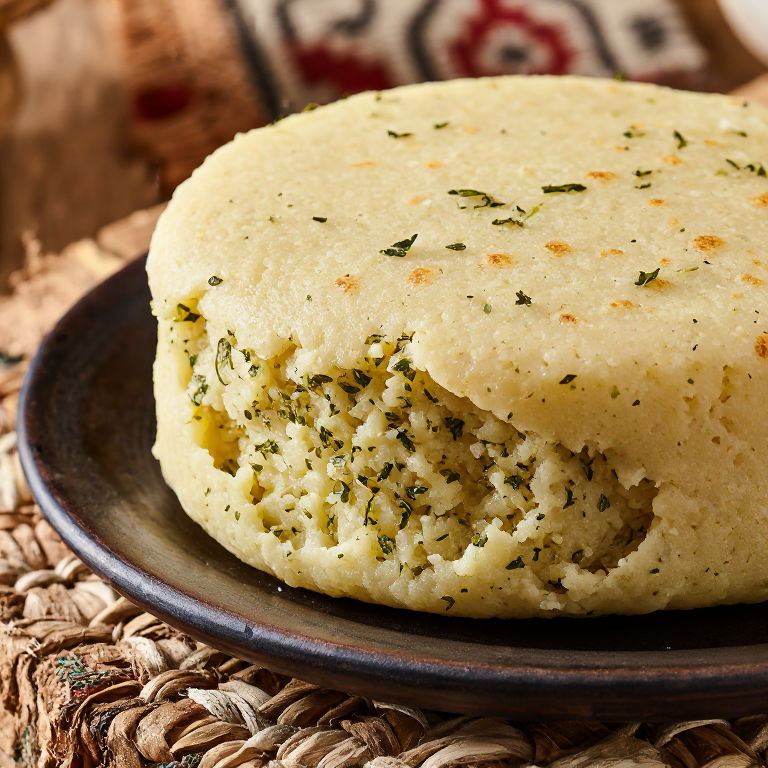 Arepa de Eneldo y Centeno al Estilo de Oulu