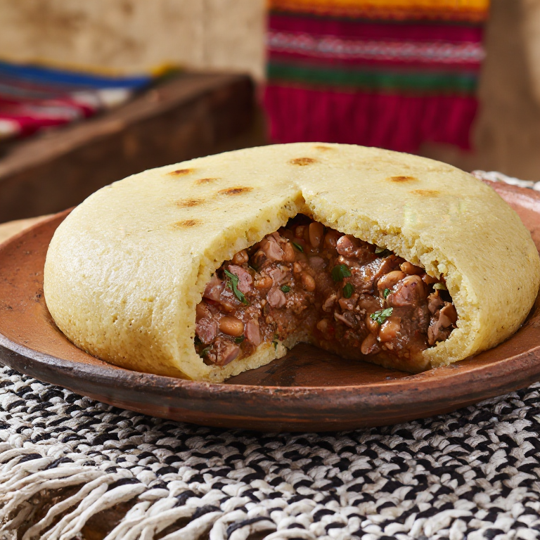 Arepa Cassoulet: Fusión Venezolana con el Guiso de Toulouse
