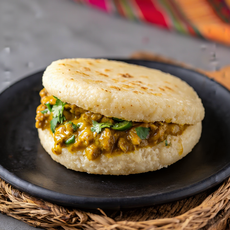 Arepa Colombo de Poulet