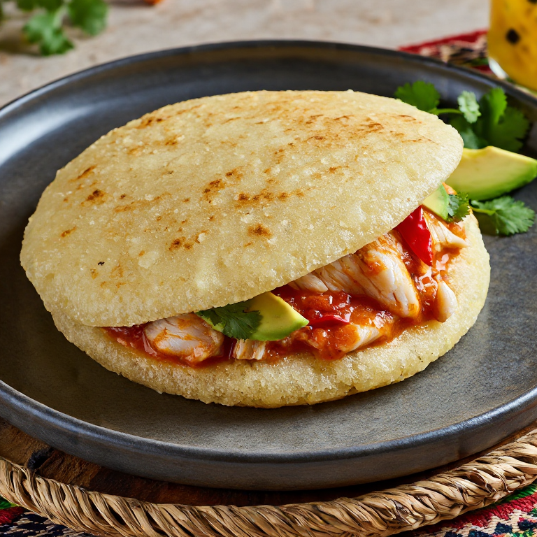 Arepa de Poisson Braisé de Cocobeach