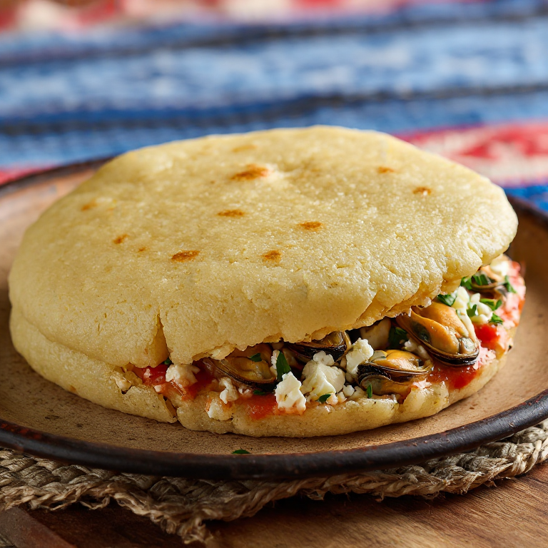 Arepa de Mejillones a la Patrense