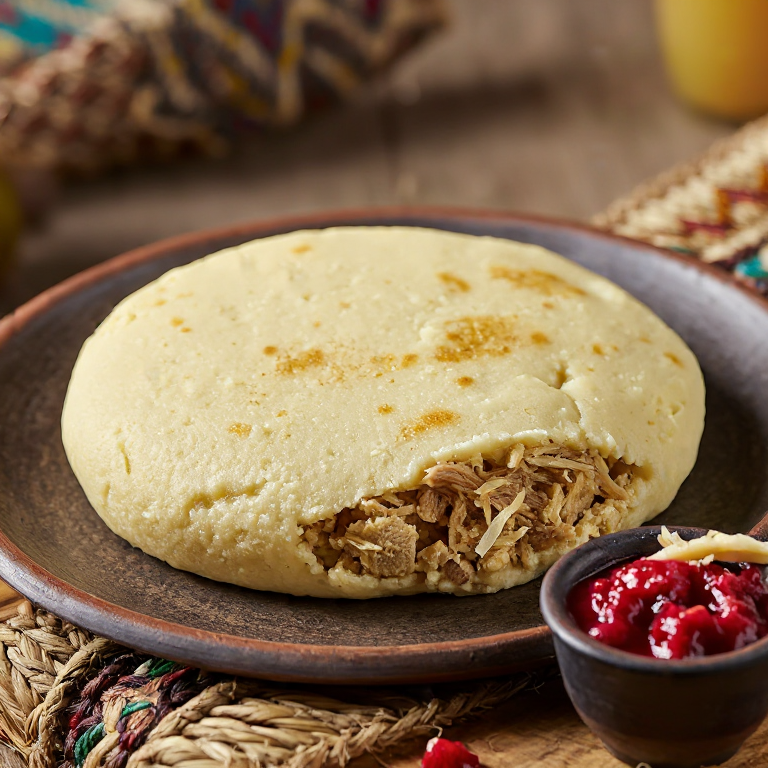 Arepa Suaasat Inspirada en la Sopa Tradicional de Groenlandia