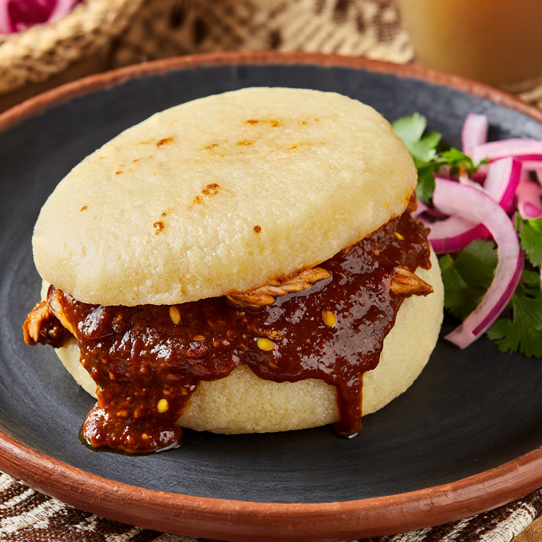 Arepa Guatemalteca de Pepián