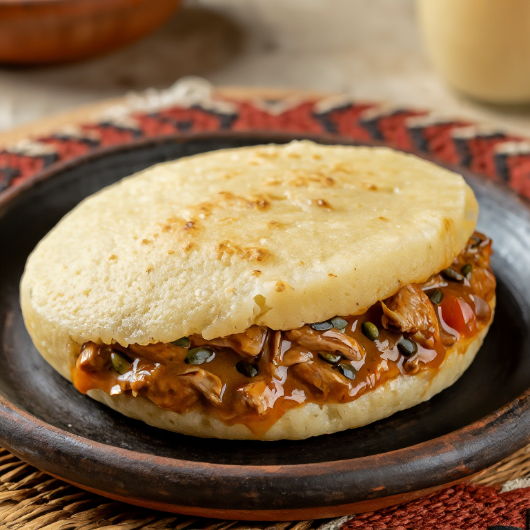 Arepa de Pepián Guatemalteco