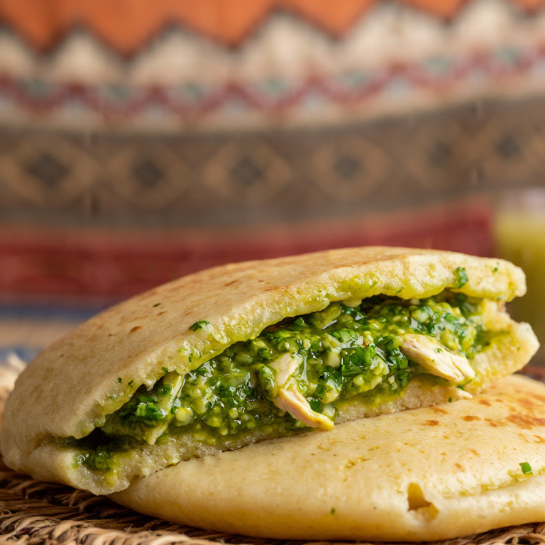 Arepa de Jocón Guatemalteco