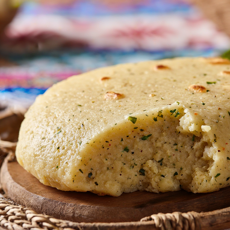 Arepa Joumou: Arepa de Calabaza Haitiana
