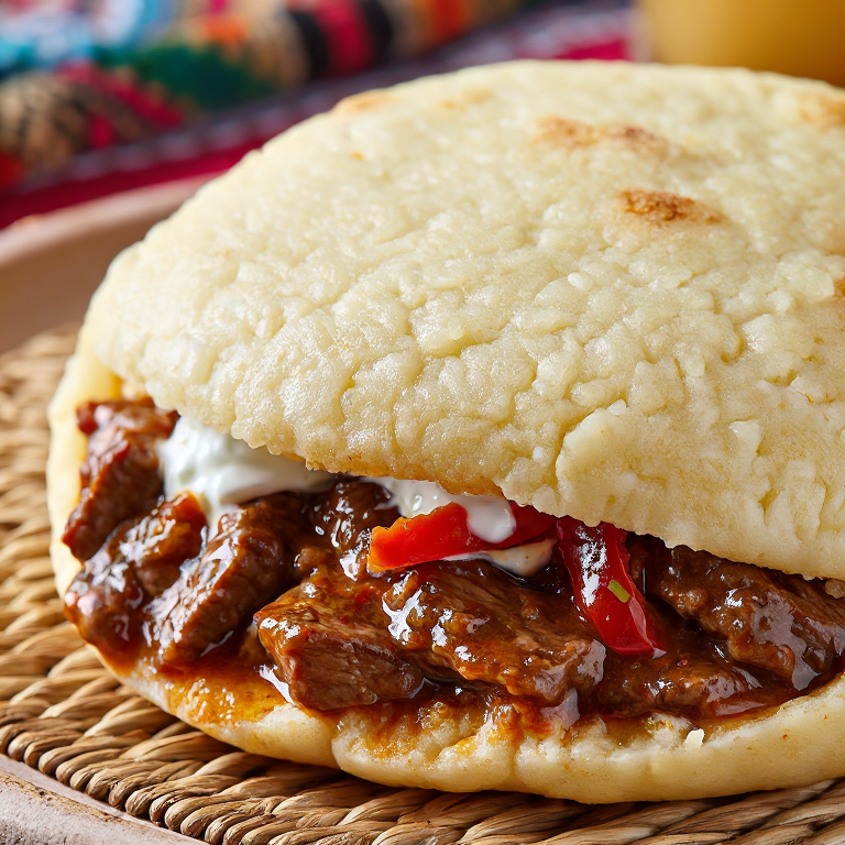 Arepa Goulash Húngara