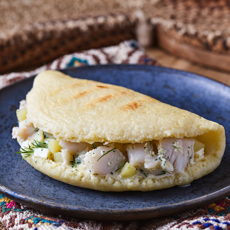 Arepa de Plokkfiskur: Tradición Islandesa en Maíz