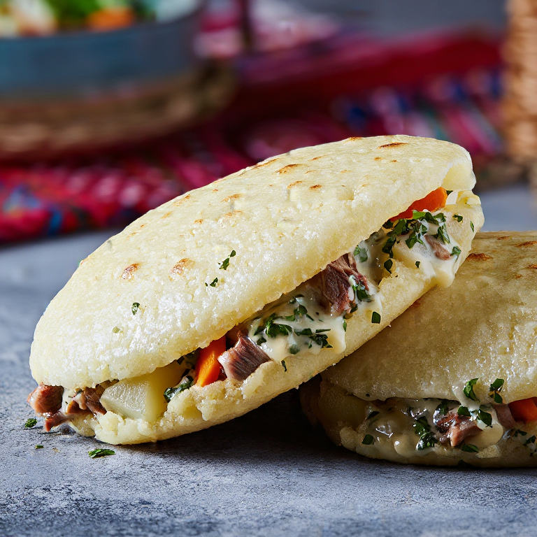 Arepa de Cordero Estofado a la Islandesa (Kjötsúpa)